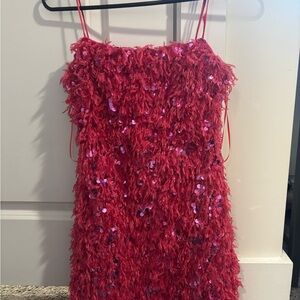 Urban Outfitters Vibrant Pink Dress